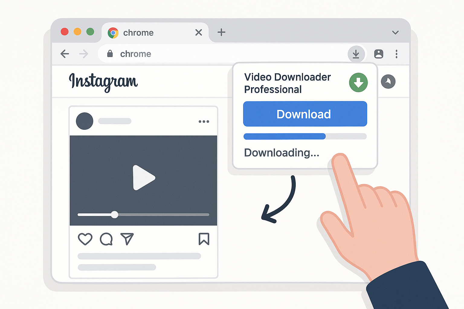 How to Download Instagram Videos Using Copy Paste URL Method 1