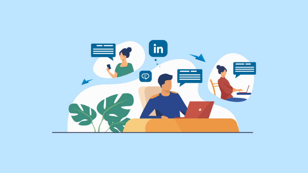 how to post on LinkedIn - maintain conversations