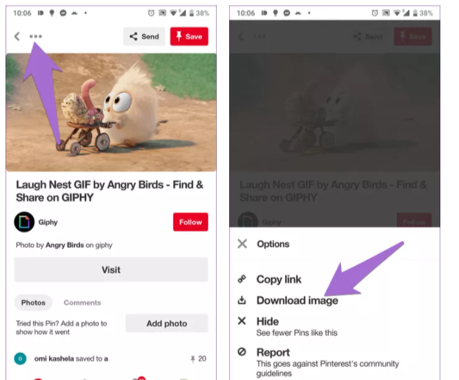 How to Download GIF From Pinterest 