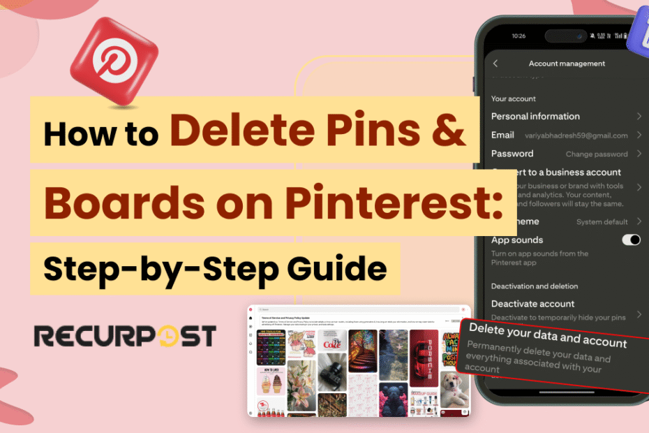 How To Delete Pins & Boards on Pinterest Step-by-Step Guide