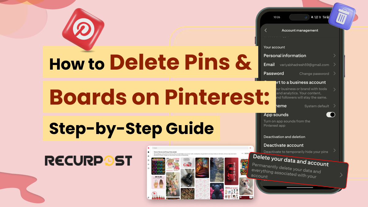 How To Delete Pins & Boards on Pinterest Step-by-Step Guide