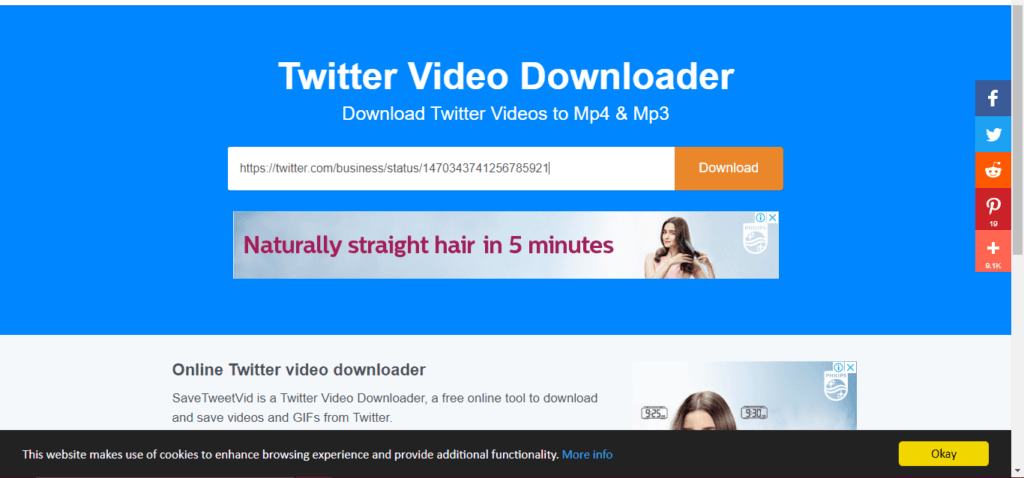 How to download Twitter videos on a computer with X2Twitter