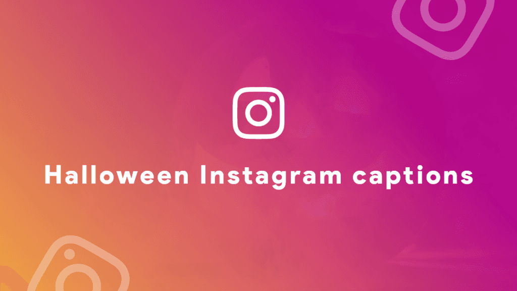 halloween instagram captions