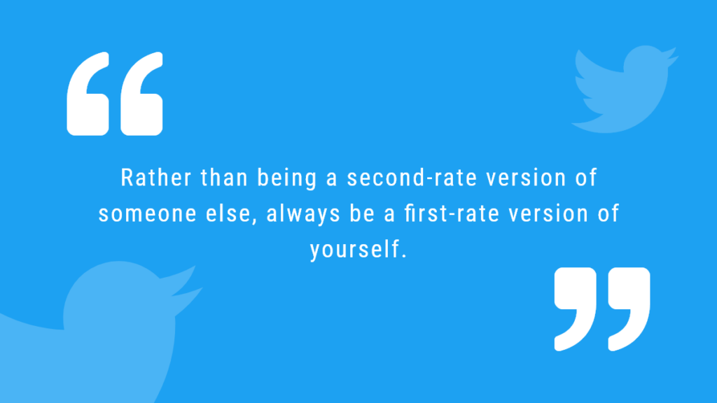 Real twitter quotes
