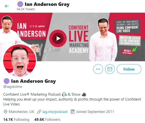 Ian Anderson gray