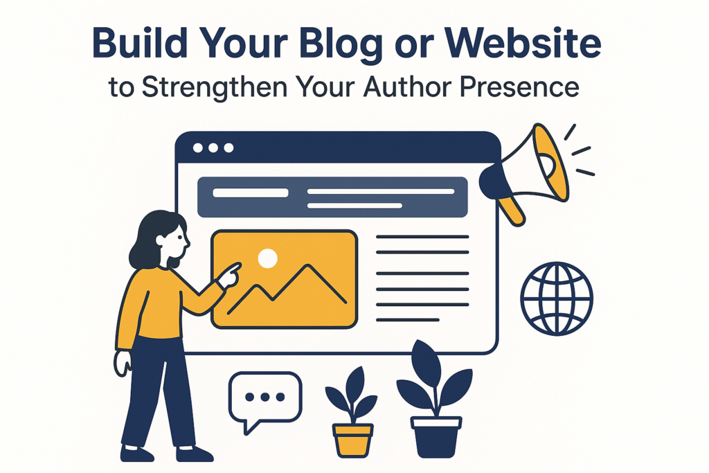 Build your own blog or website for book promotion