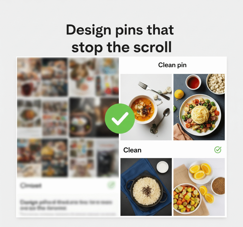 Designing Scroll-Stopping Pins