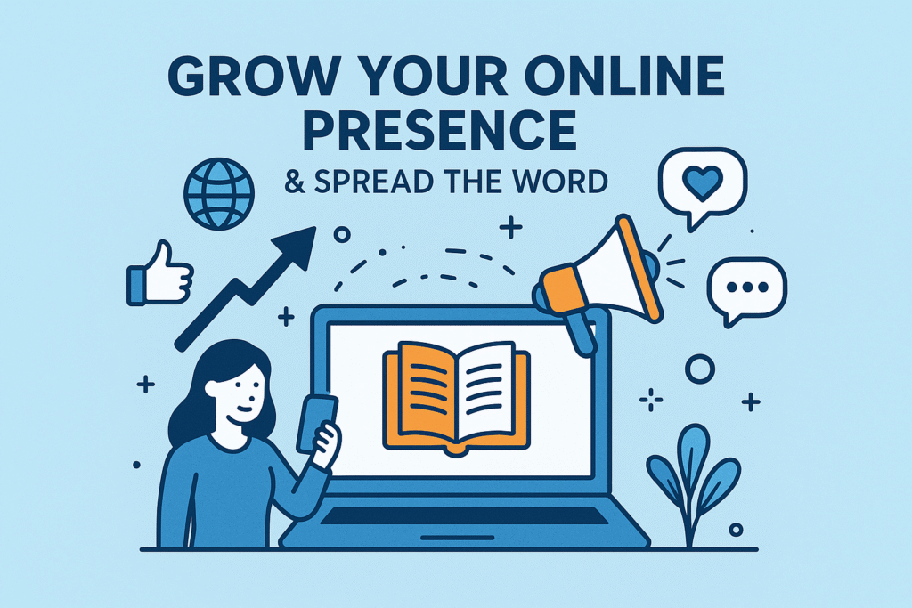 Grow your online presence for book promotion