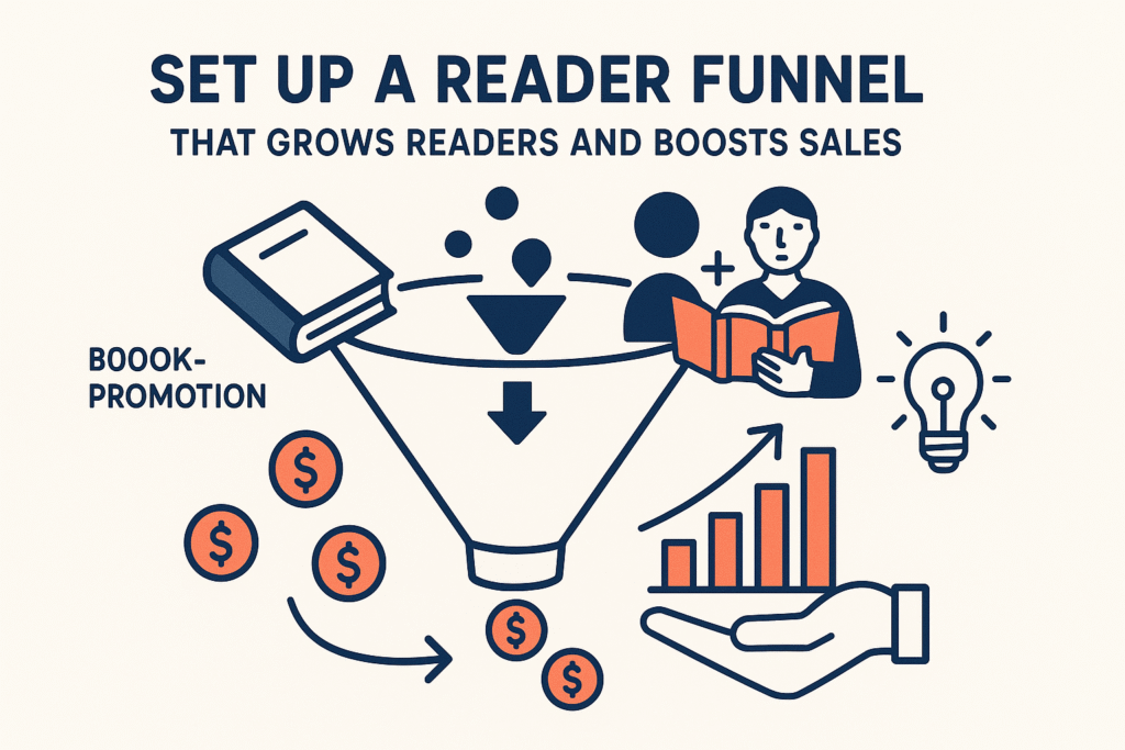 Set-up a reader funnel to boost book sales