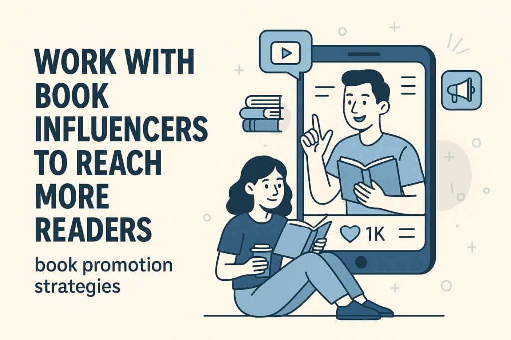 Work with influencers to promote your books