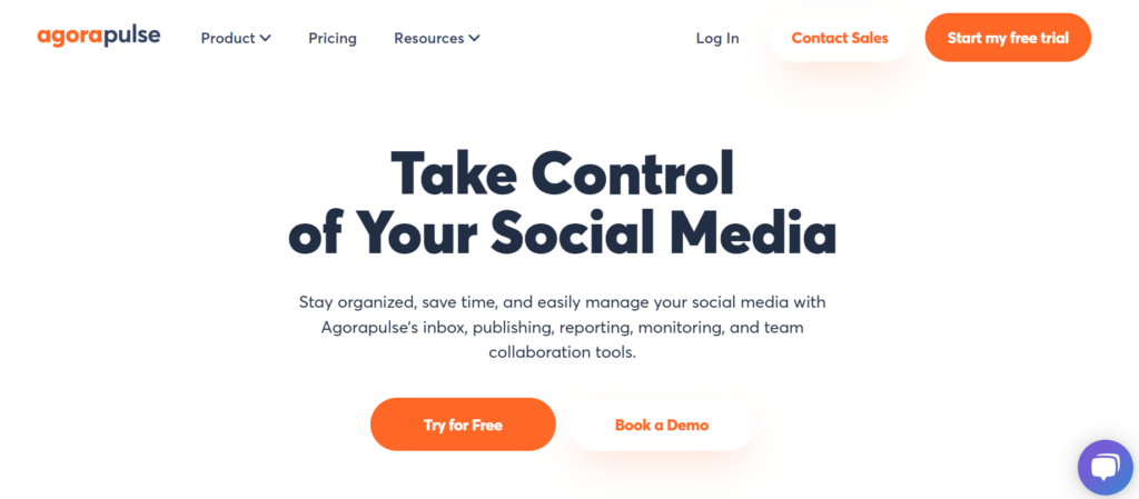 Agorapulse - social media automation tool