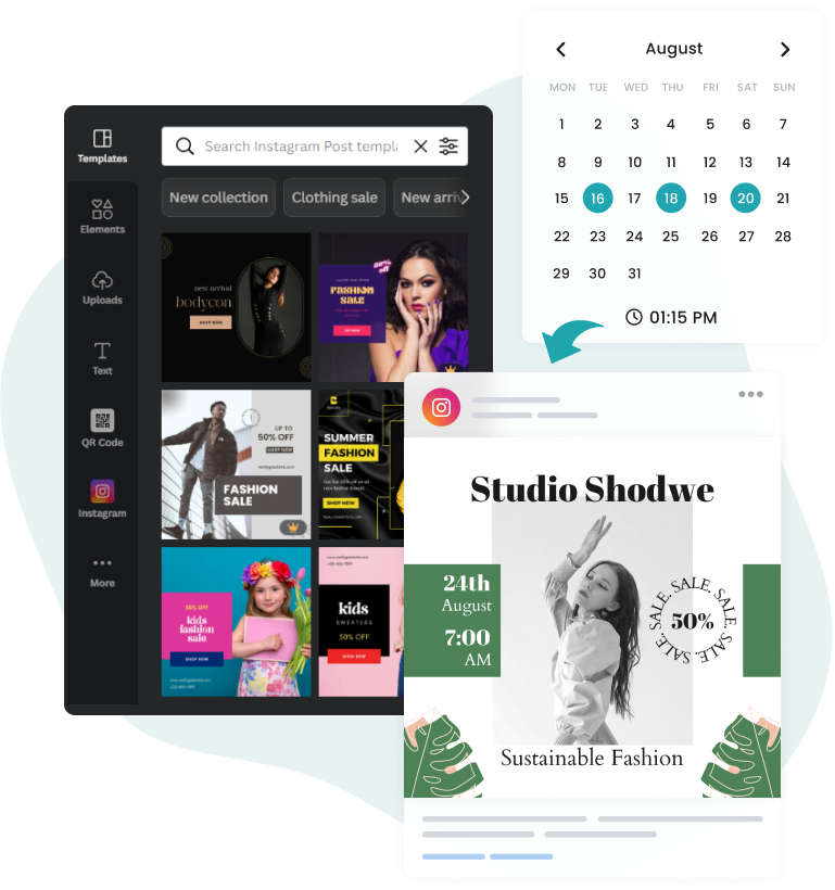 canva schedule-canva integration