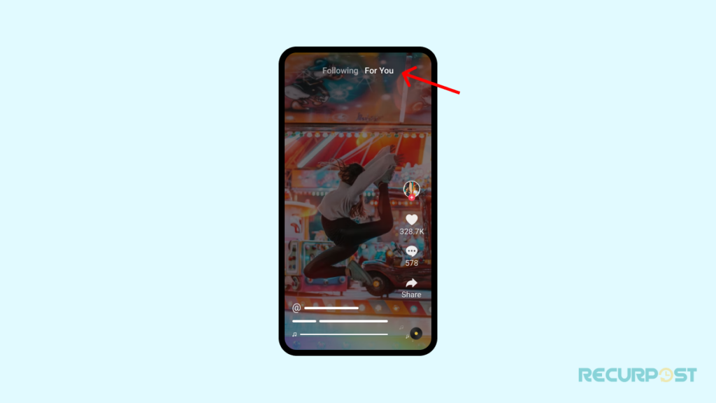 Tiktok followers - For you section