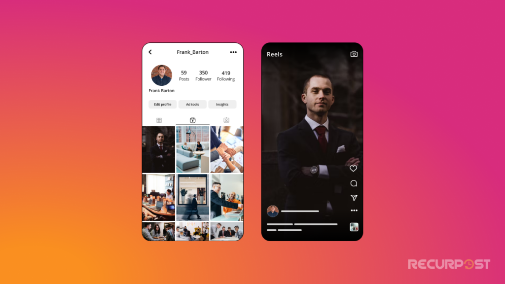 Instagram reels for business information