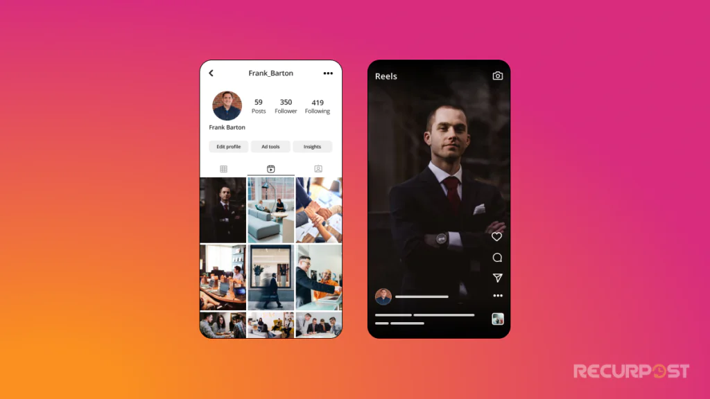 Instagram reels for business information