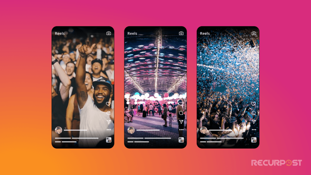 Instagram reels for business events