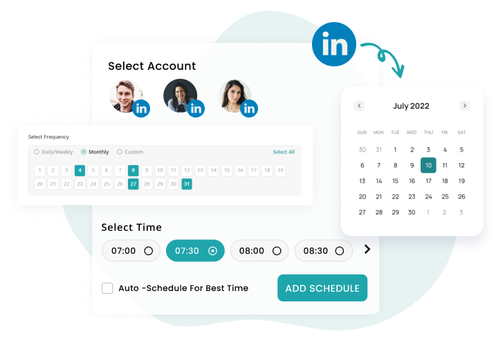 LinkedIn post scheduler to revamp LinkedIn accounts