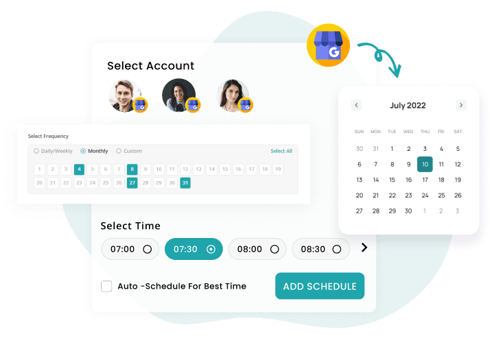 schedule google my business posts automatically