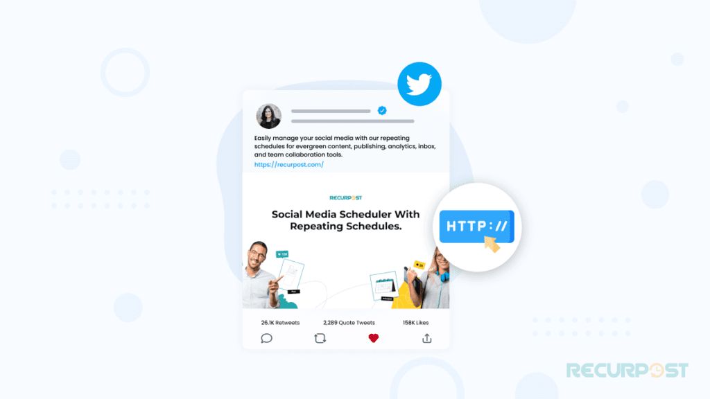 post a tweet with links