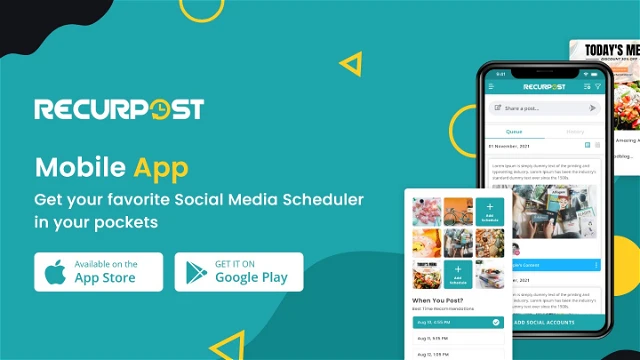 RecurPost app- apps like free hootsuite