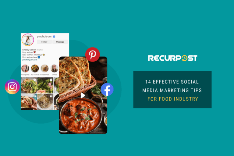 14 Effective Social Media Marketing Tips for Food Industry