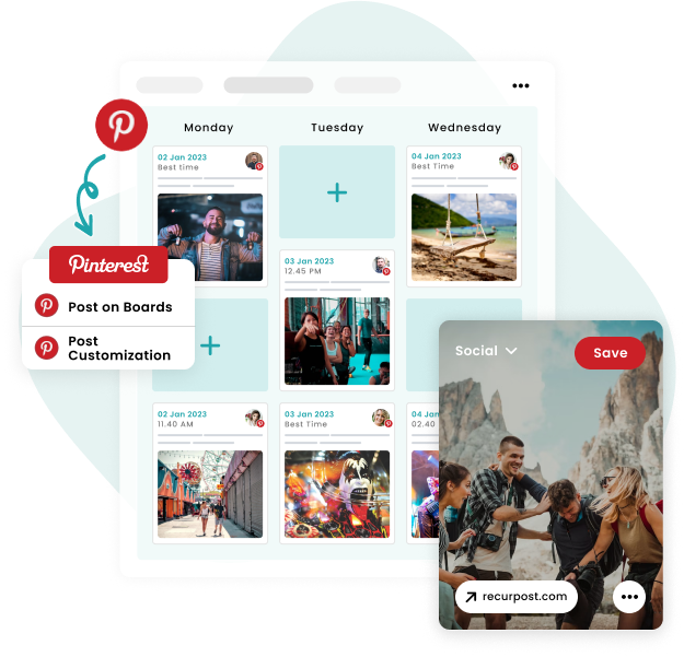 pinterest scheduler-social media automation tool