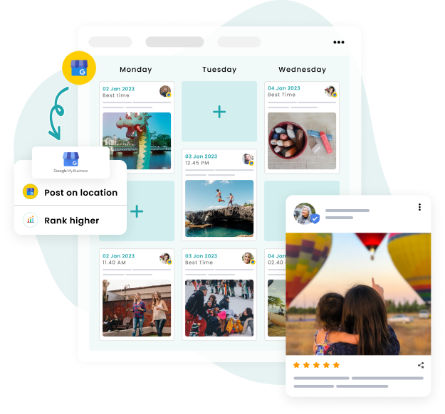 schedule google-my-business posts-social media automation tool