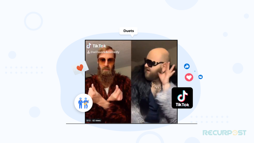 How to get more views on TikTok - do duets