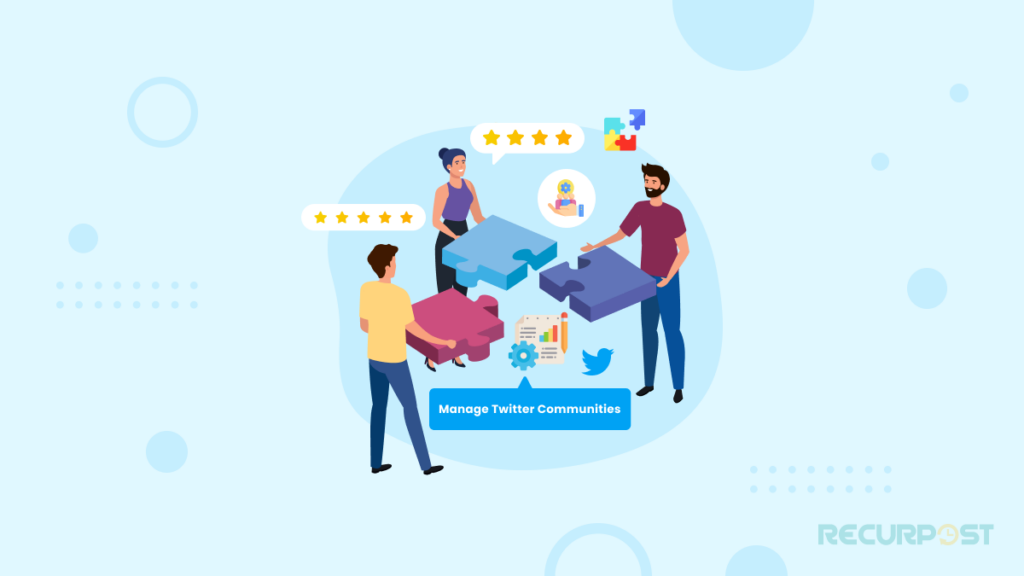 How to manage twitter communities