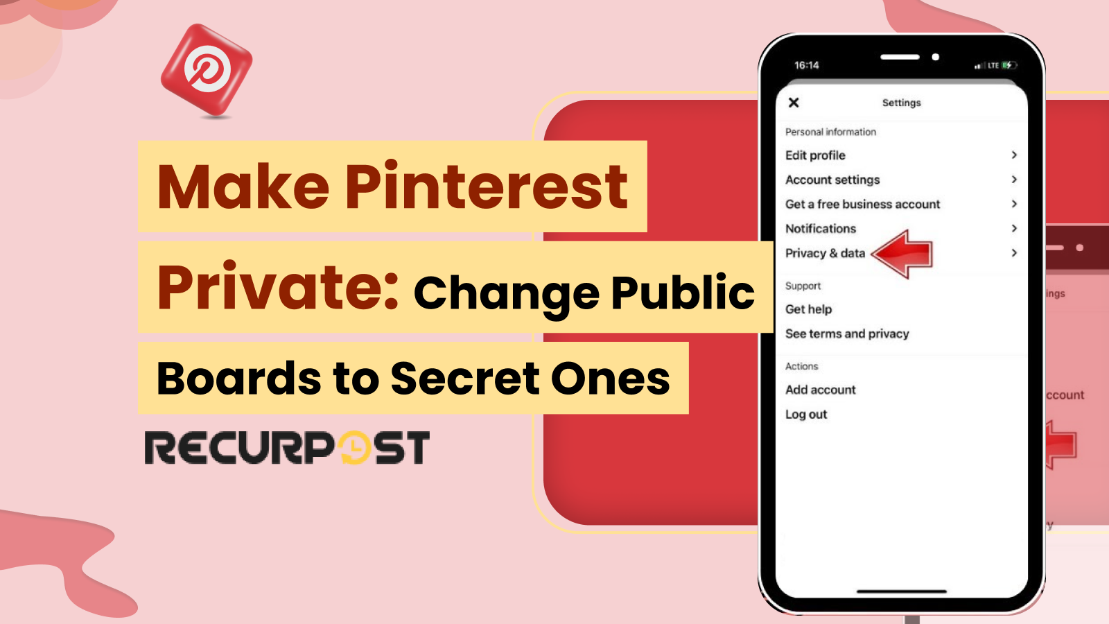 Make Pinterest Private: Change Public Boards To Secret Ones