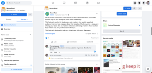 News Feed of RecurPost Facebook Group