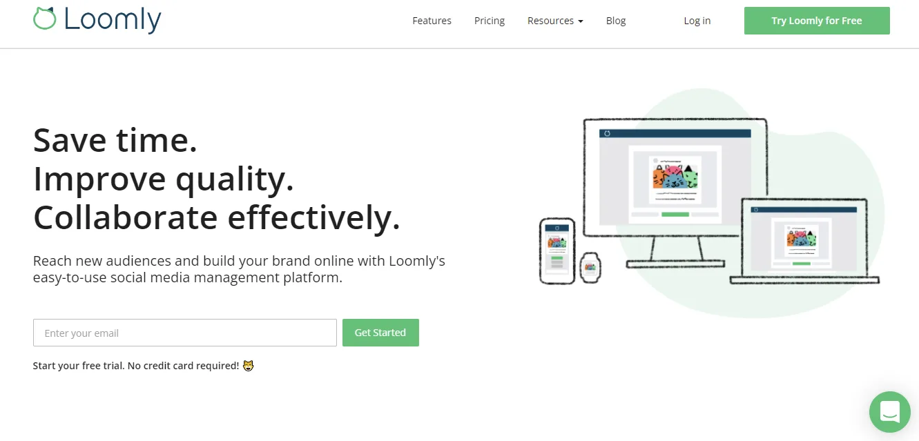 SocialReport alternatives-Loomly