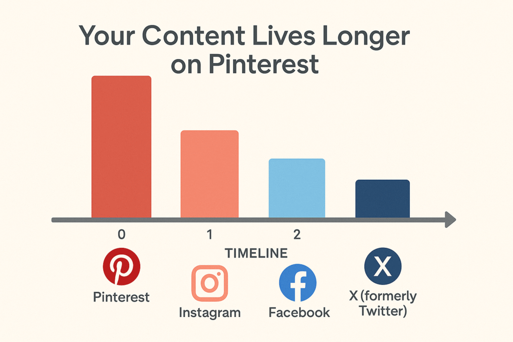 The Long Lifespan of Pinterest Content