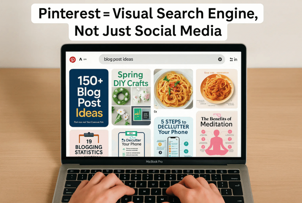 Understand Pinterest as a Visual Search Engine