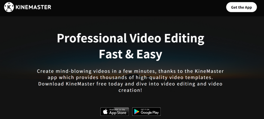 best video editing apps kinemaster