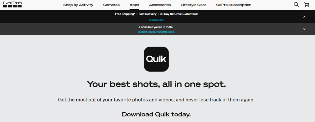 best video editing apps quik