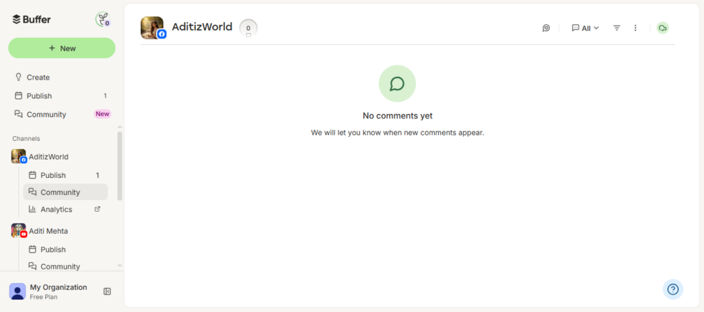 Buffer Social Inbox (Community)