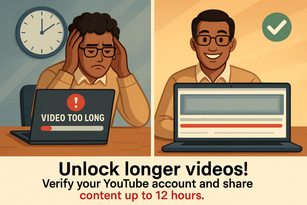 Upload Videos Longer than 15 Minutes