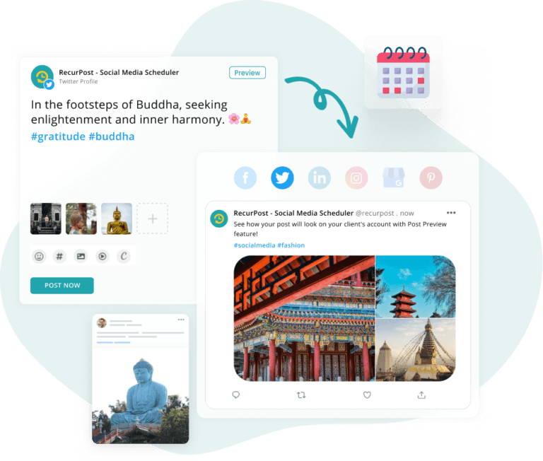 Social Media Bulk Scheduling Made Easy with RecurPost