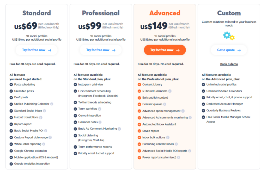 agorapulse pricing