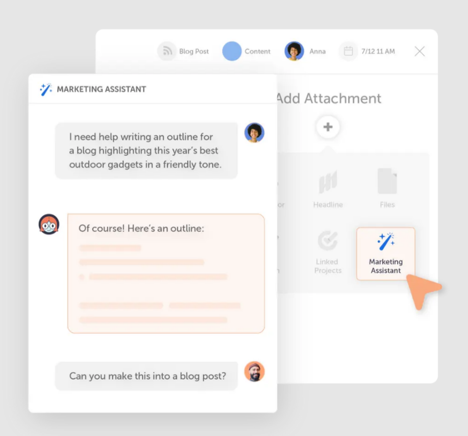 coschedule AI assistant