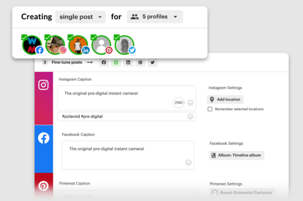 post planner calendar