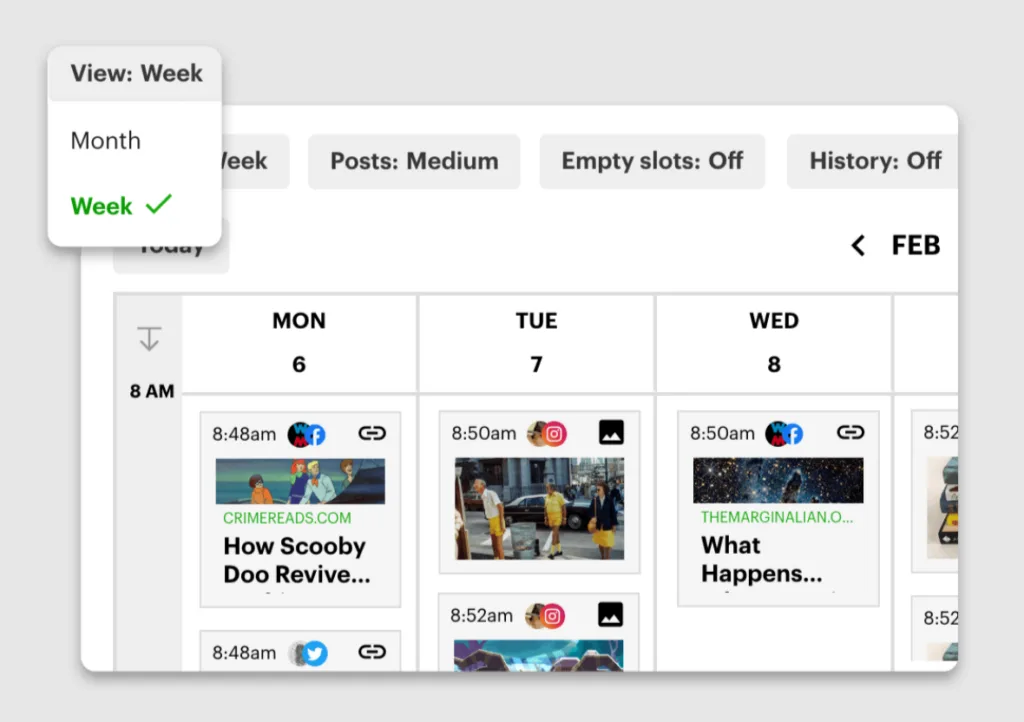 post planner content curation