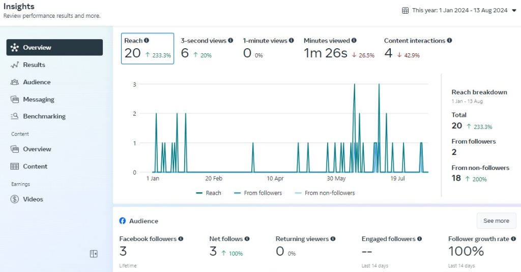 Meta Business Suite Analytics