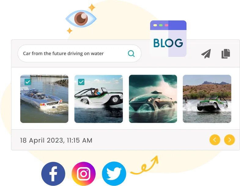 Text-to-Image AI image Generator by RecurPost