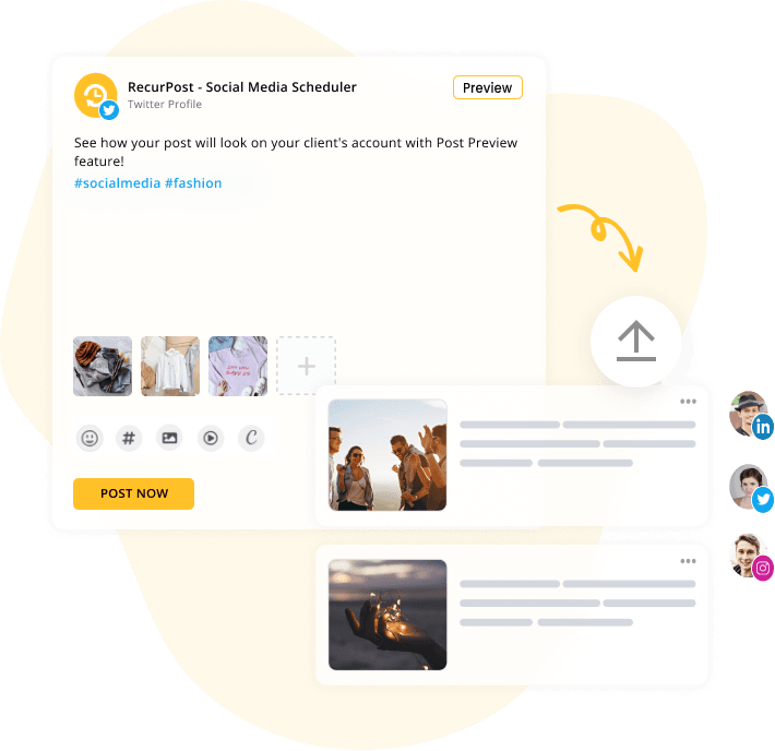Social Media Bulk Scheduling Made Easy with RecurPost