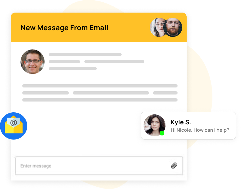 email support-live chat support