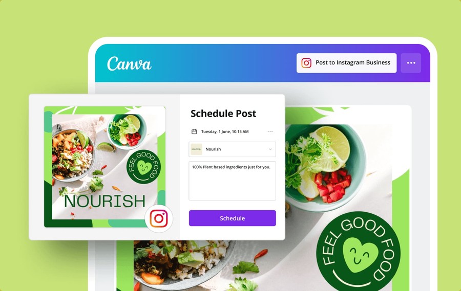 Canva Instagram Scheduler