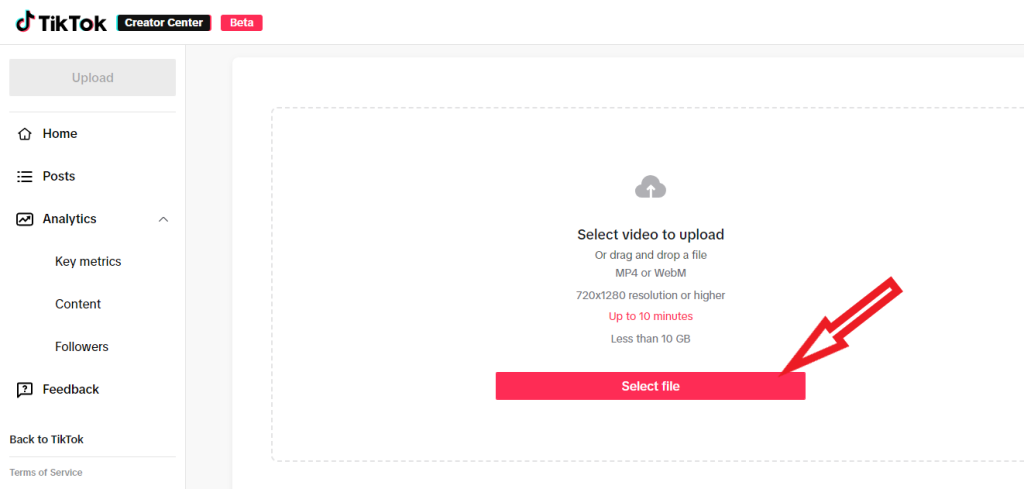Select Your Video File
