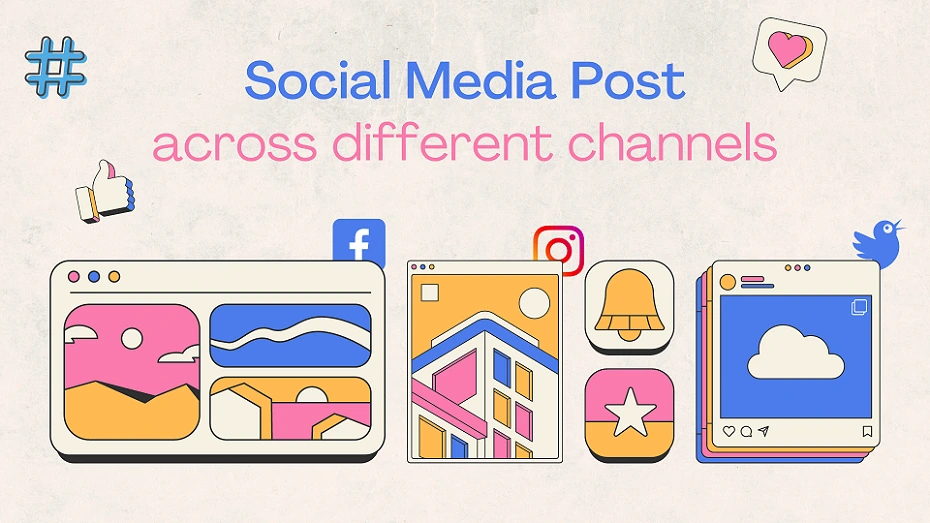 Post across different channels
